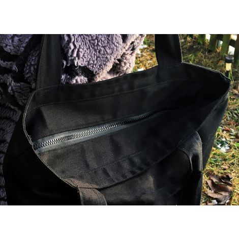 Torba haftowana - shopper z napisem "Rosyjski okręcie wojenny, p*****cie się - 5